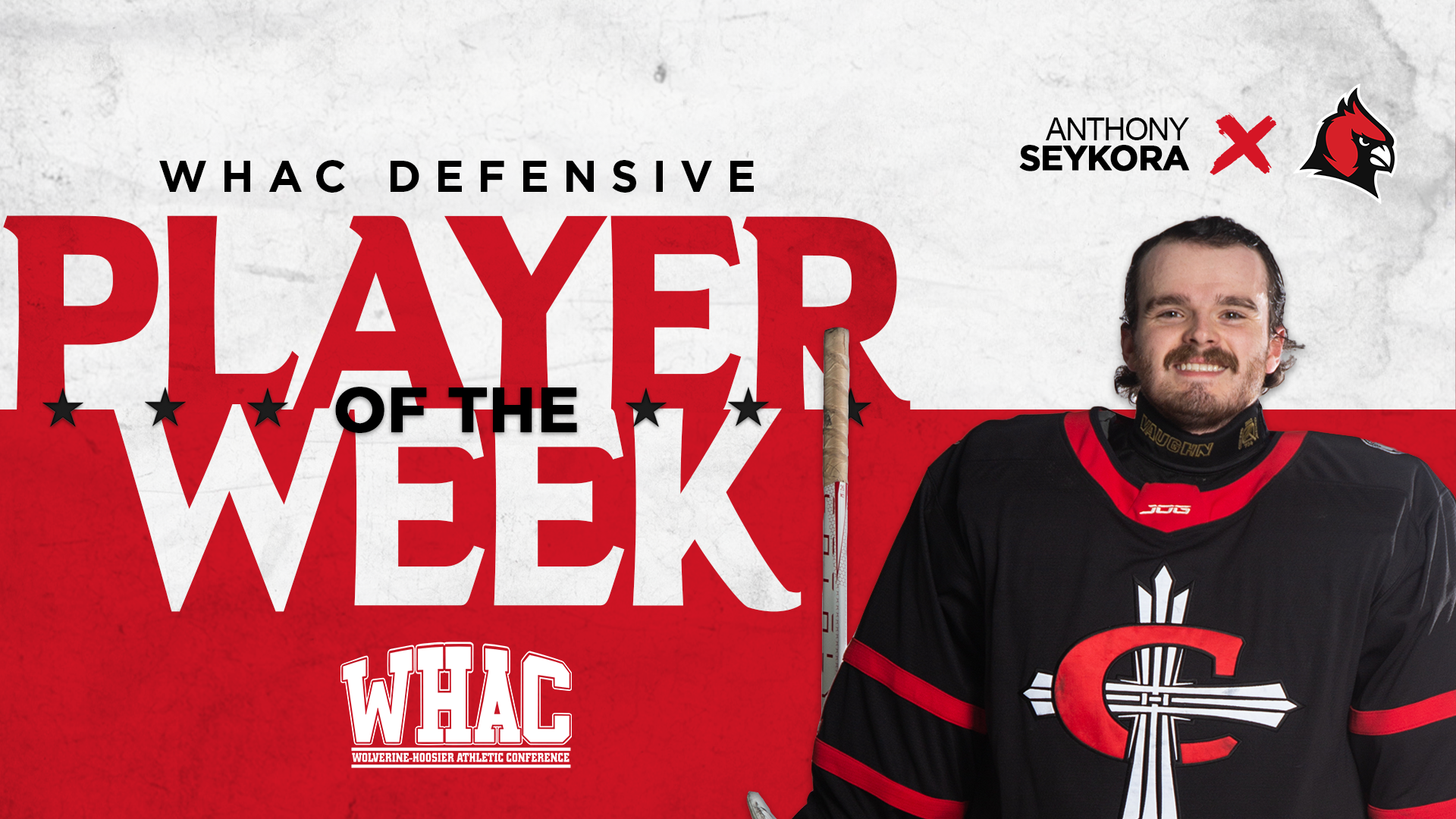Seykora takes home second WHAC Player of the Week honors