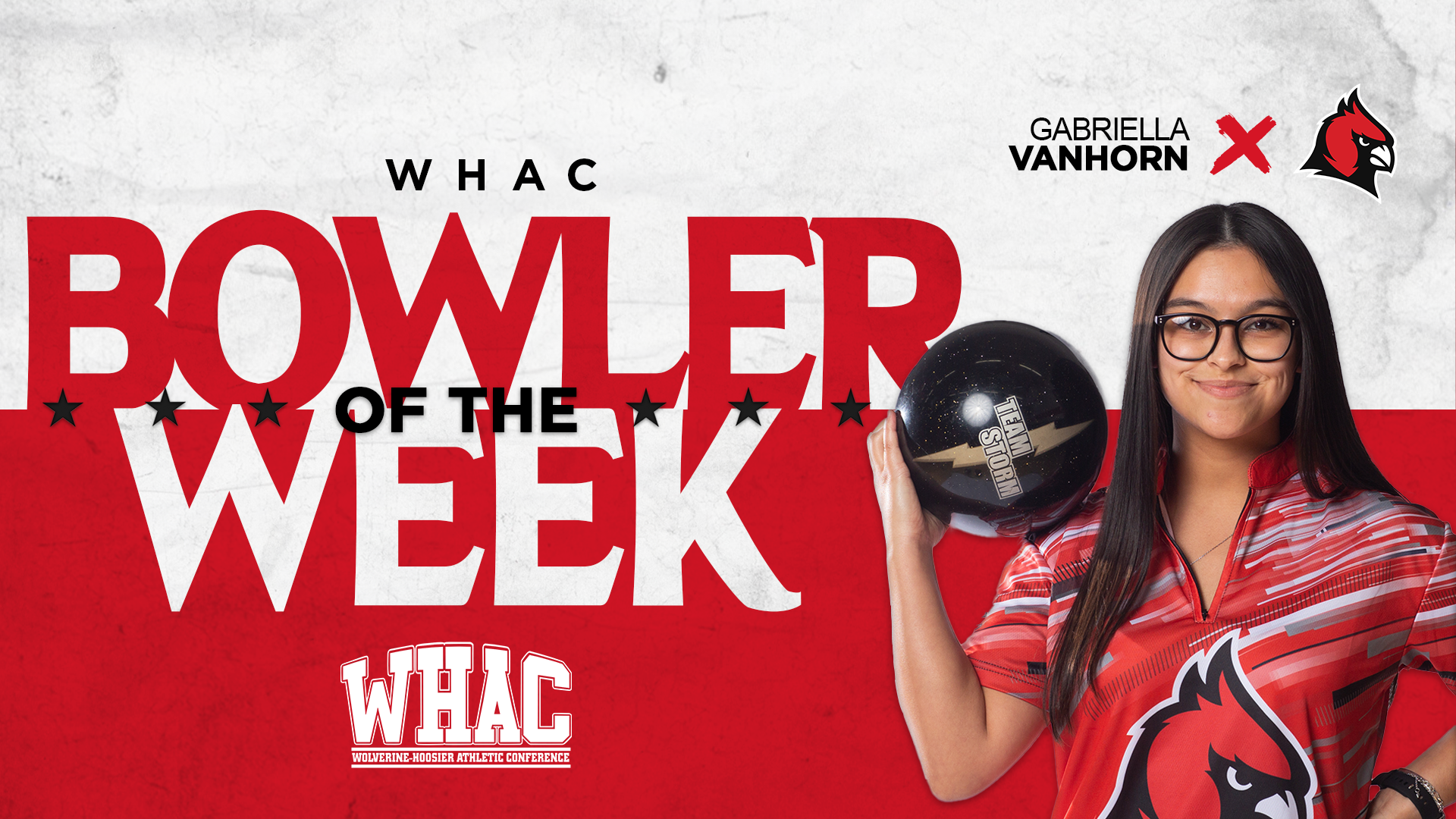 Women's Bowling VanHorn takes home second straight WHAC Bowler of the Week