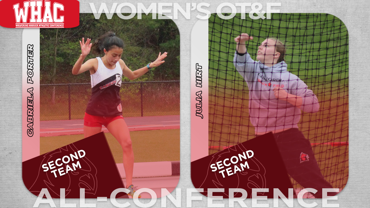 Cardinals earn two Second Team All-Conference Honors