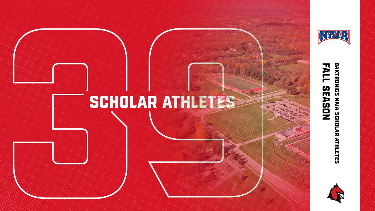 39 Student-Athletes recognized by NAIA as Fall Scholar-Athletes