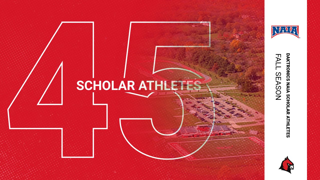 45 CUAA Student-Athletes named NAIA Daktronics Scholar-Athletes