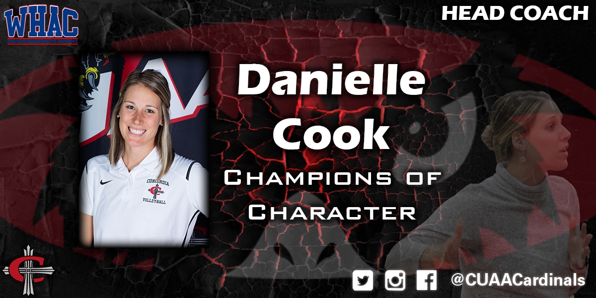 Cook and Schatzle awarded Champions of Character honors