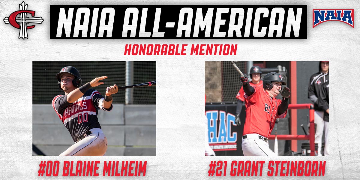 Milheim and Steinborn named NAIA All-America Honorable Mention
