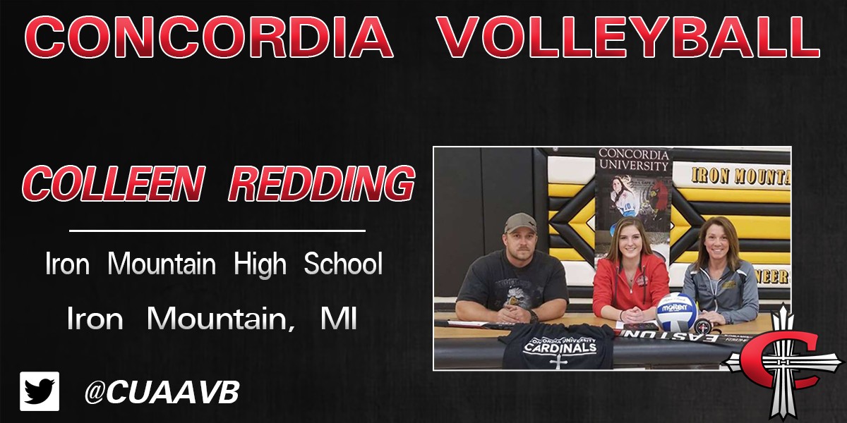 Colleen Redding signs to 2019-20 Volleyball Recruiting Class