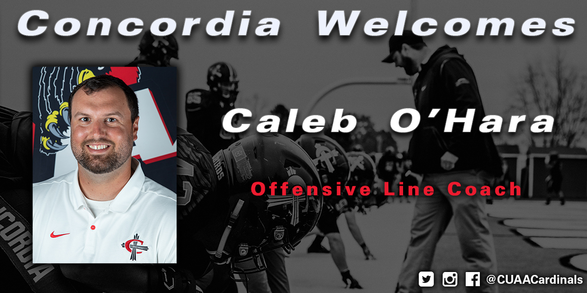 Caleb O'Hara named Offensive Line Coach
