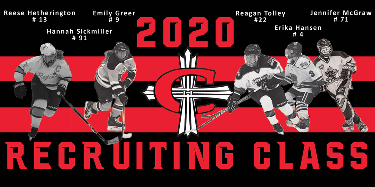 Women's hockey signs six Cardinals to 2020 recruiting class