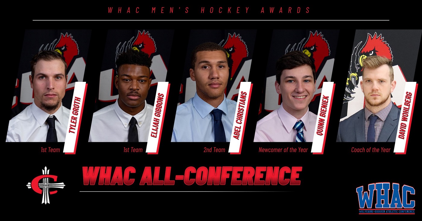 Wohlberg named WHAC Coach of the Year; several other Cardinals recognized