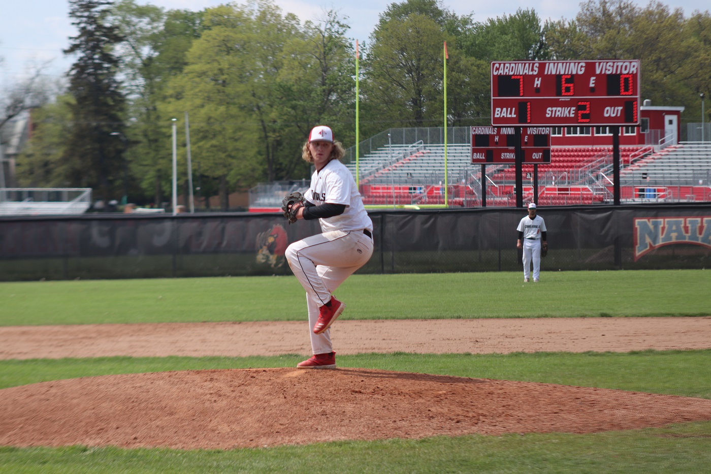 Baseball splits first two games of WHAC Tournament; Cardinals face UNOH on Saturday