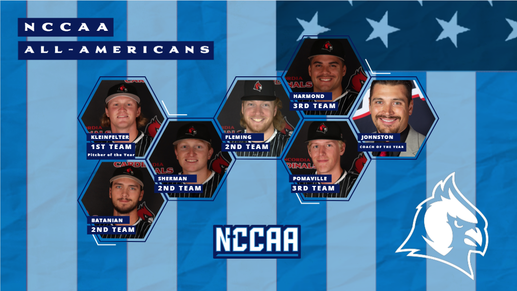 Kleinfelter wins NCCAA Pitcher of the Year, 6 named to All-American teams