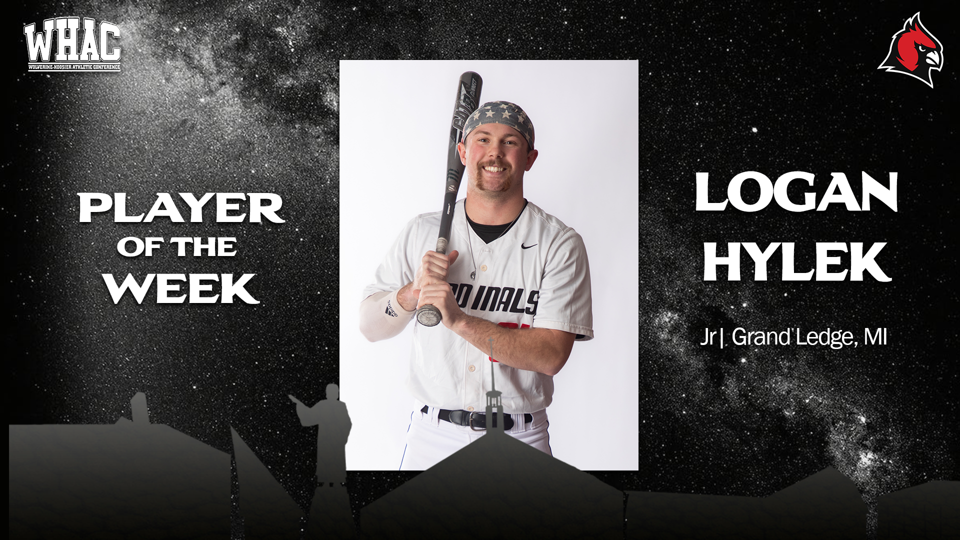 Hylek earns second straight WHAC Player of the Week