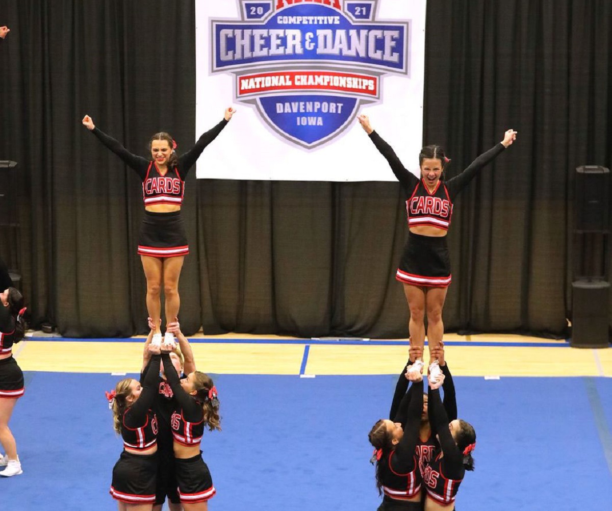 Cheer places seventh at the NAIA Competitive Cheer National Championship