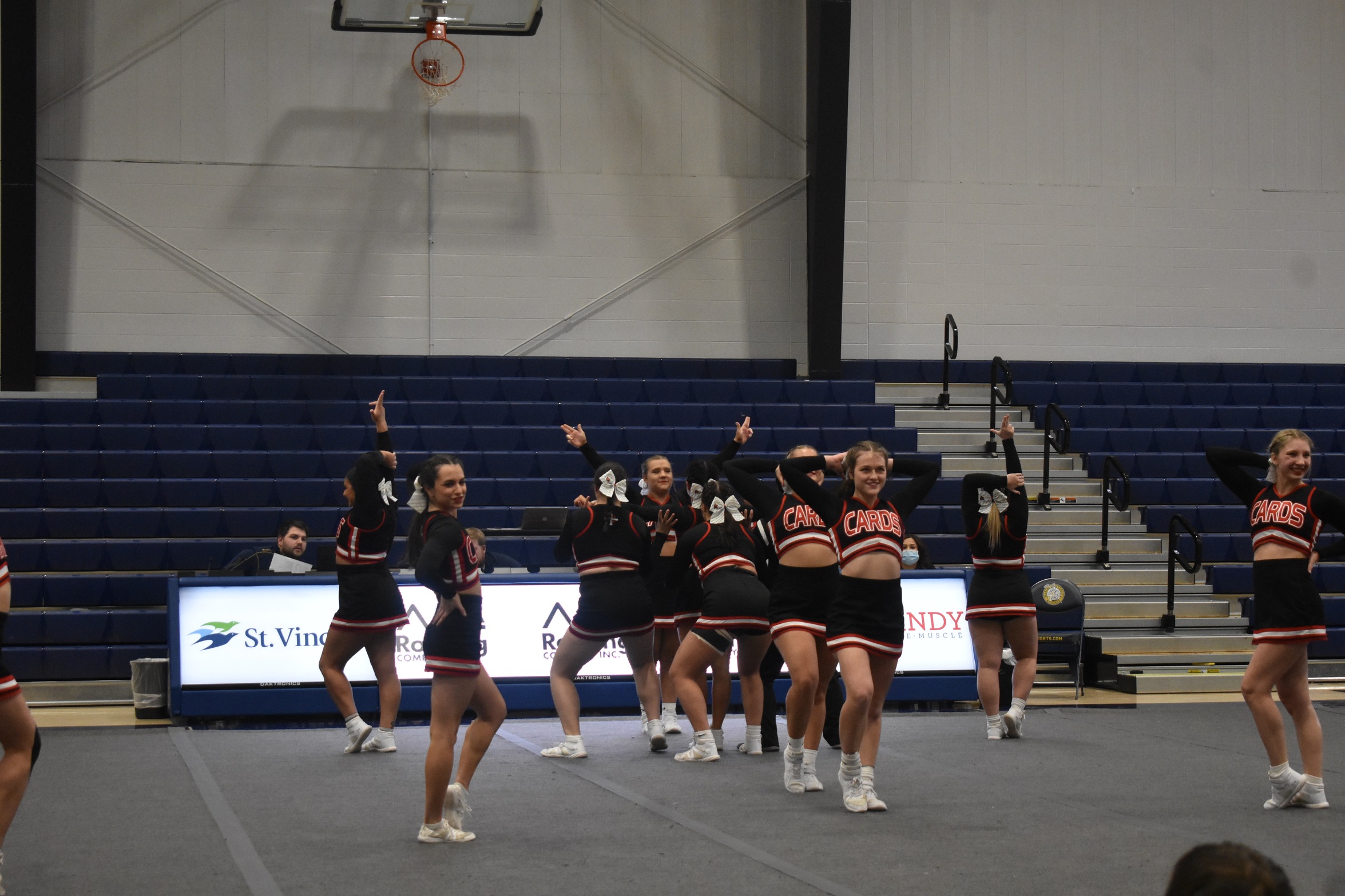 Cheer takes second at Marian Invite