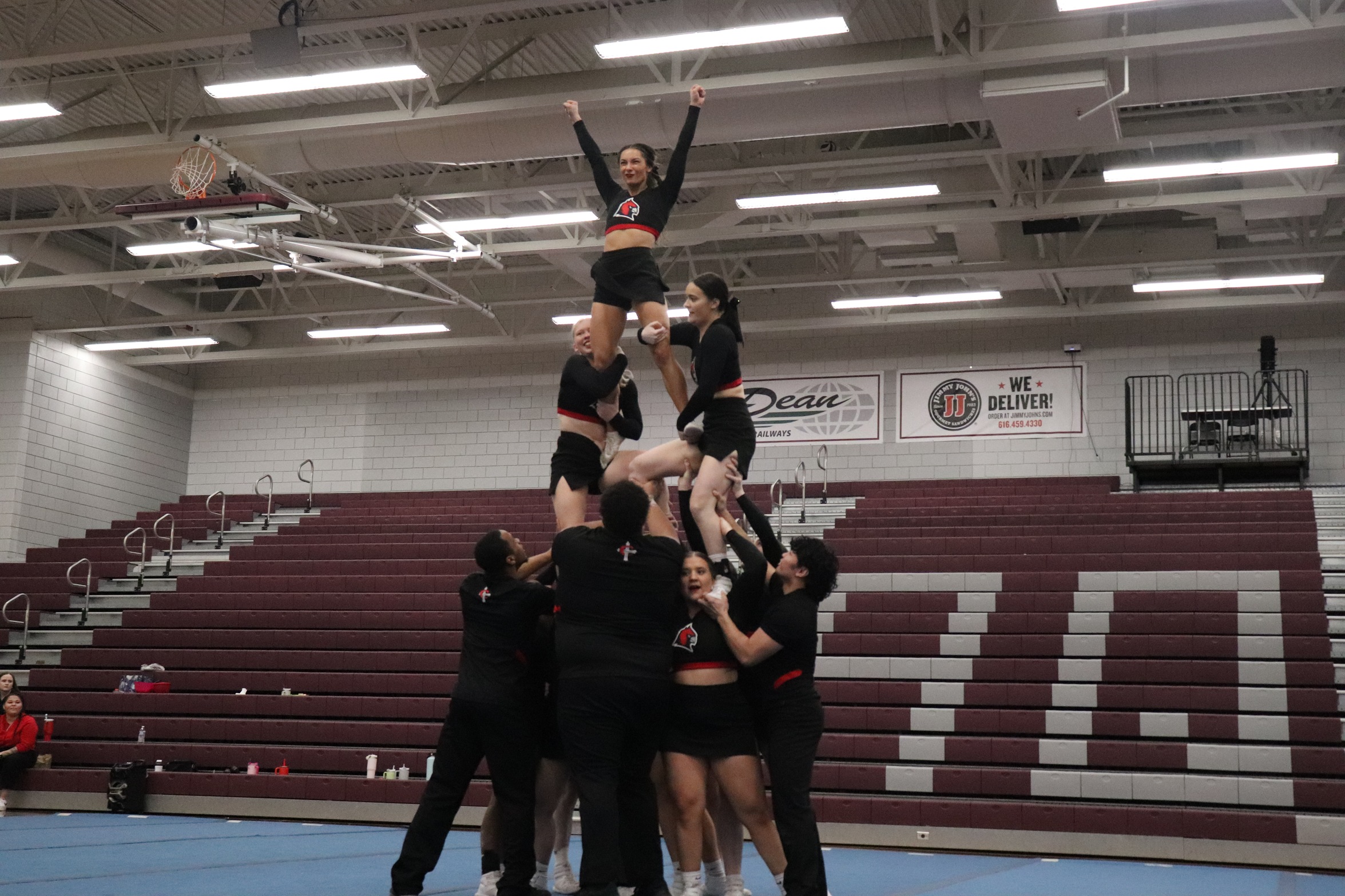 Cheer posts season high score in second place finish at Saints Showdown