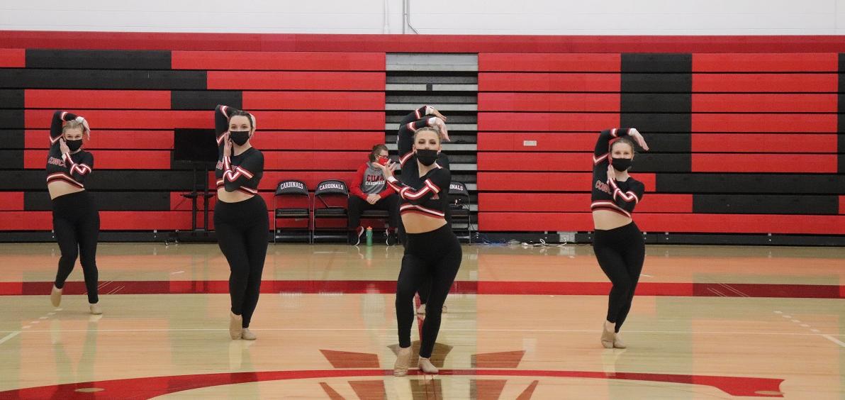 Dance takes second place at Cardinal Invite to begin competitive season