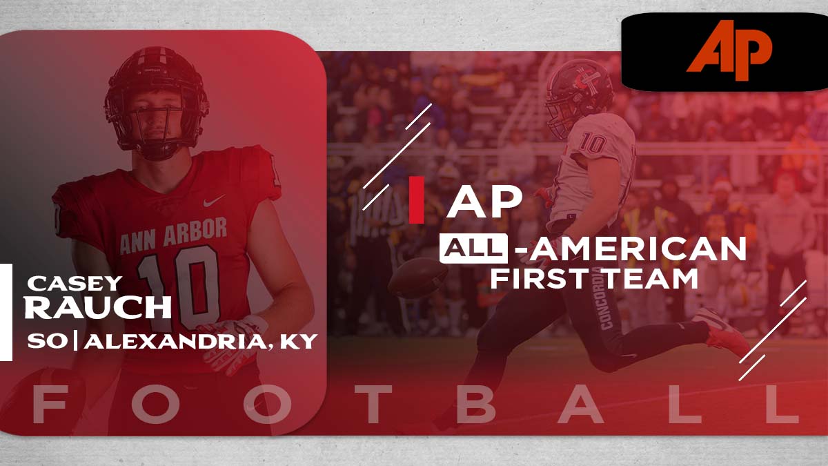 Rauch named to AP All-American First Team