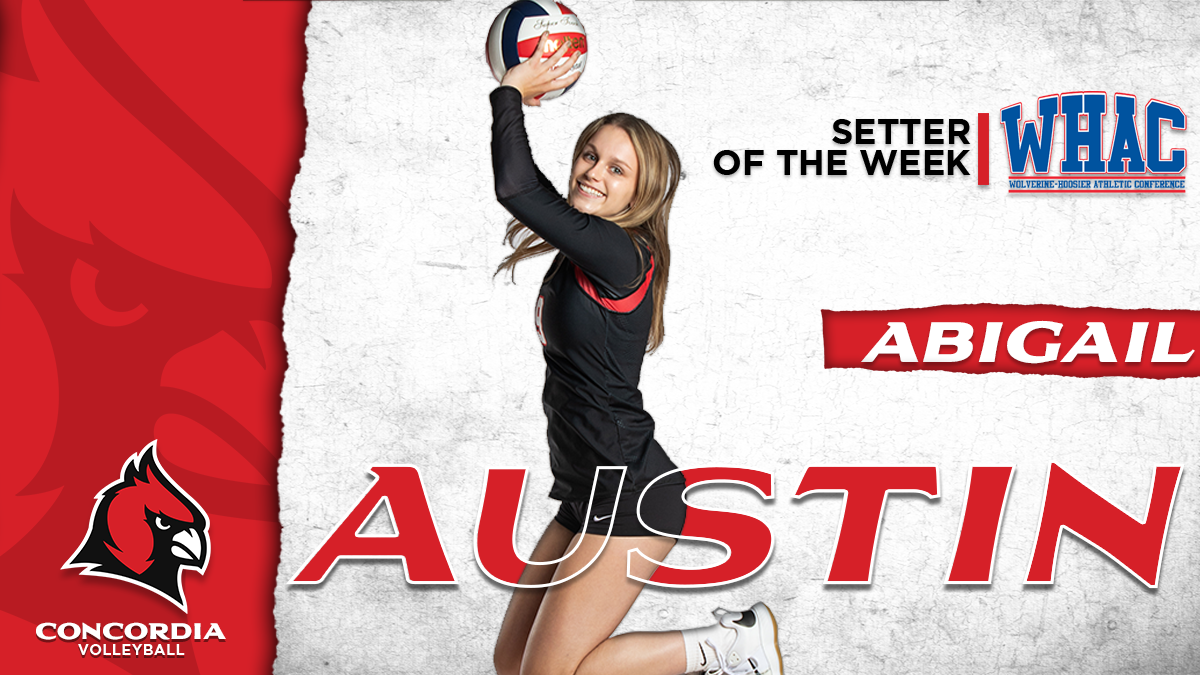 Austin named WHAC and NCCAA player of the week