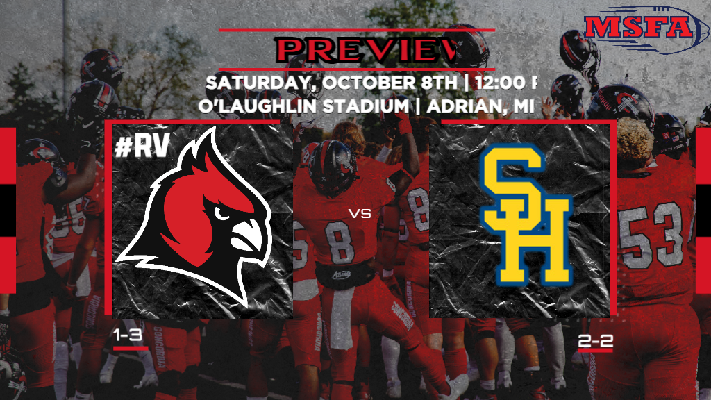 WEEK 5 GAME NOTES: Football Preps for Rivalry Game at Siena Heights