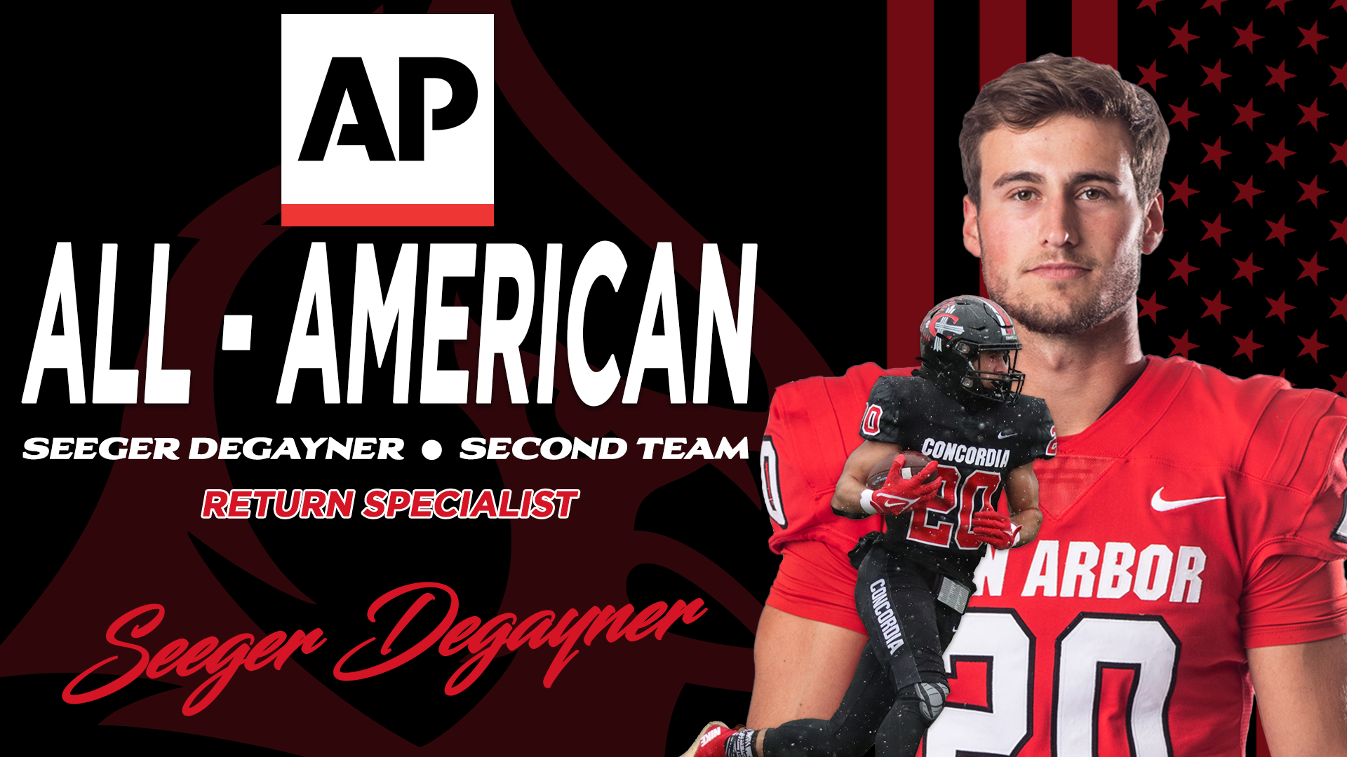 Degayner named to AP All-American Second Team