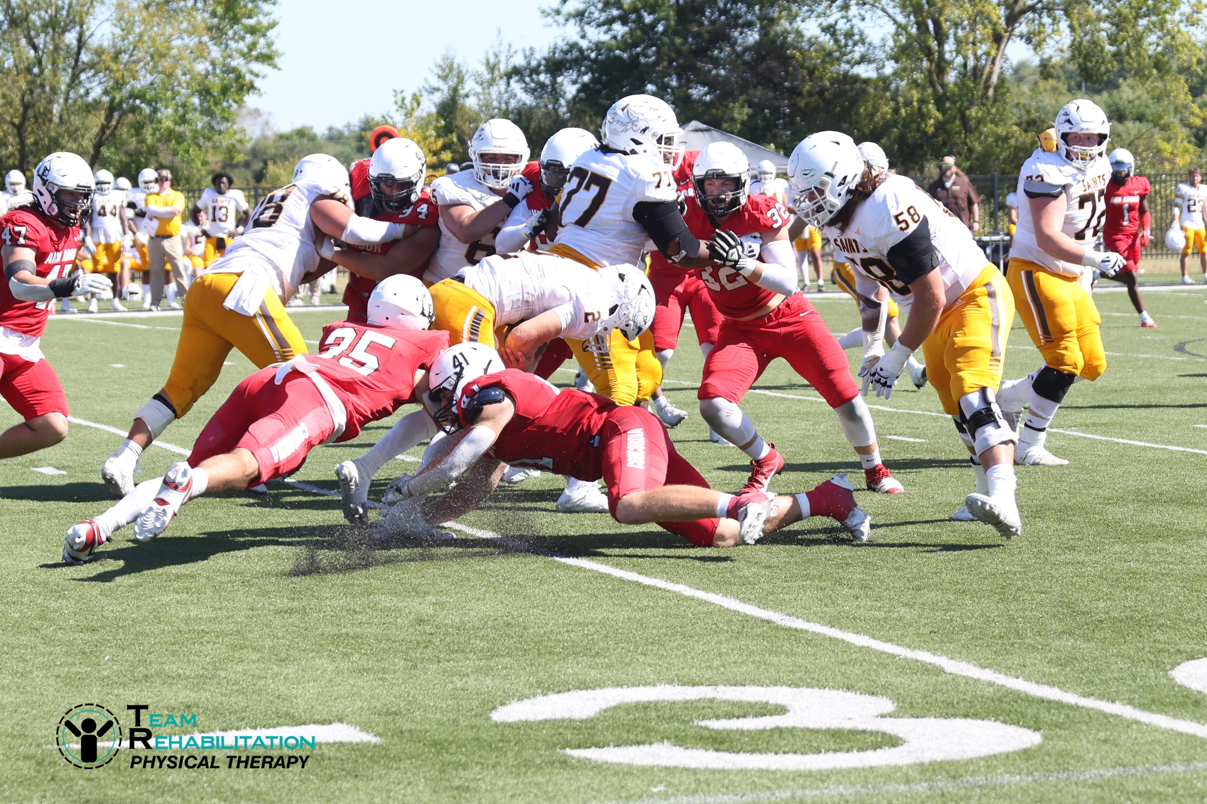 Football downed by #25 St. Francis (IL)