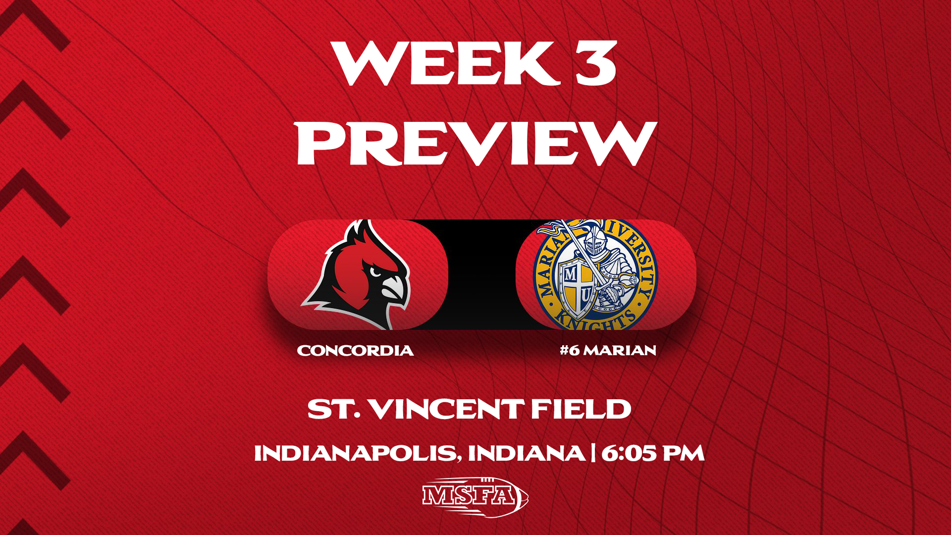 WEEK THREE PREVIEW: Football Preps For Road Test At #6 Marian