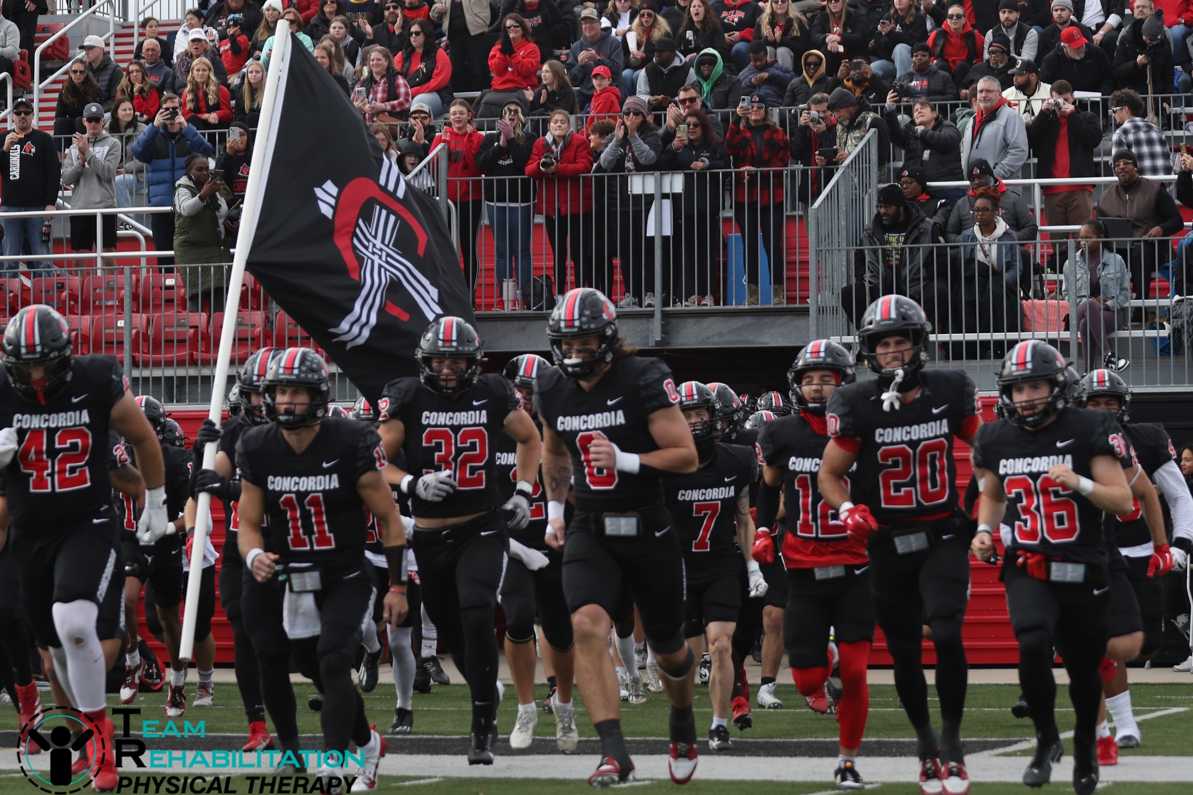 Football earns 31-10 victory over Lawrence Tech on Senior Day