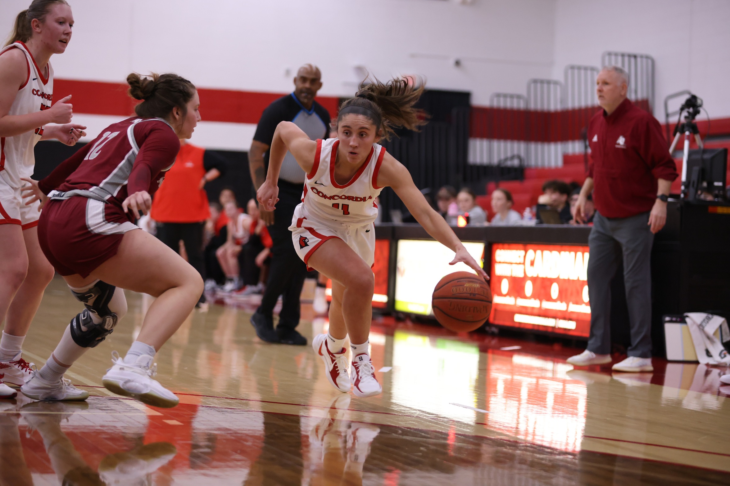 Women's Basketball downed at #15 Marian