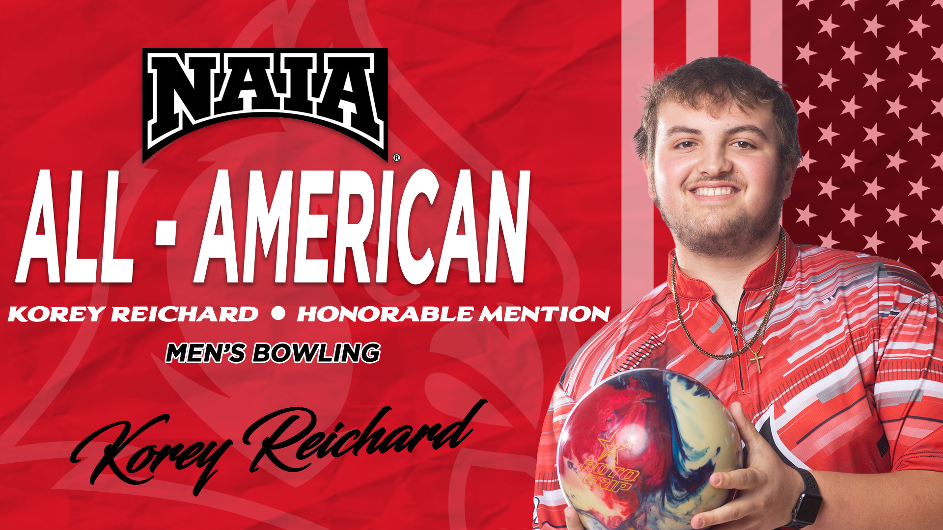 Reichard named to the NAIA All-American Honorable Mention list