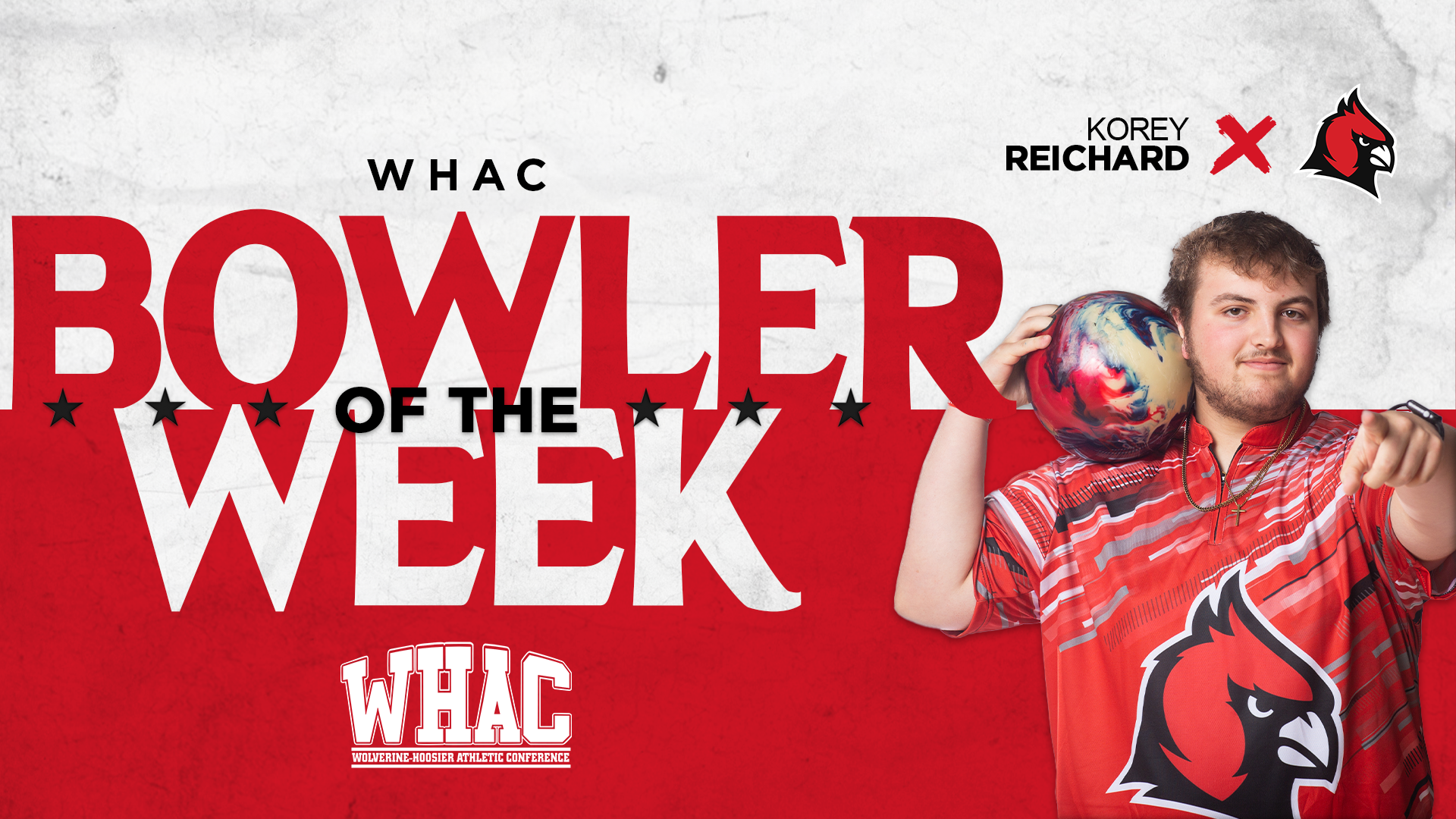Reichard earns WHAC Bowler of the Week Honors