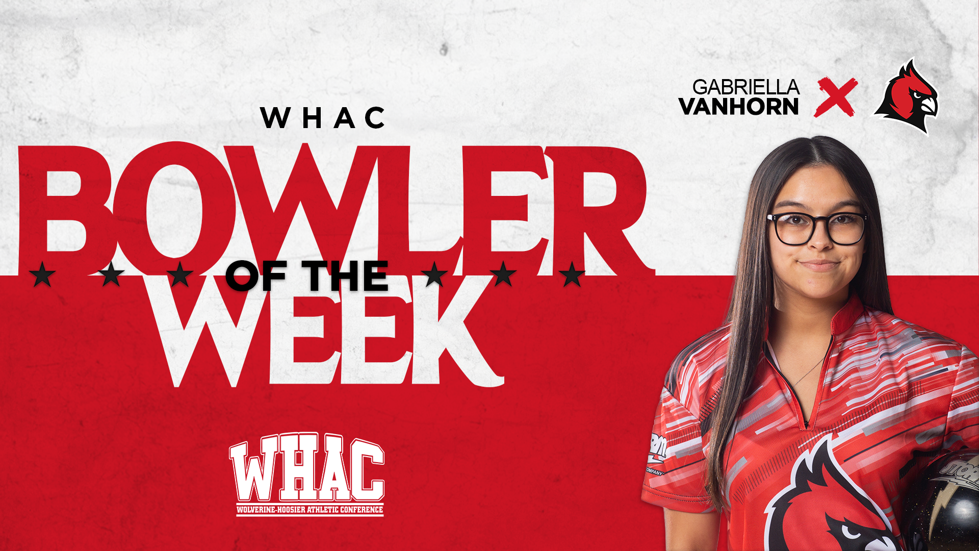 Women's Bowling VanHorn wins third WHAC Bowler of the Week honors
