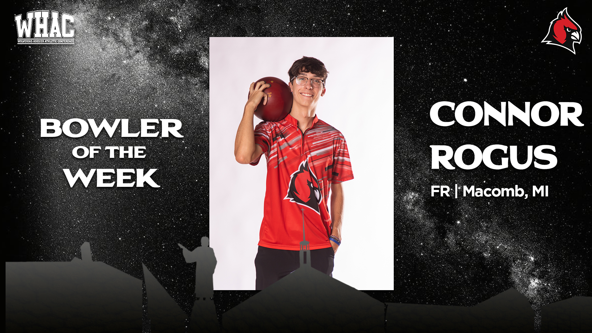 Rogus earns his first WHAC Bowler of the Week