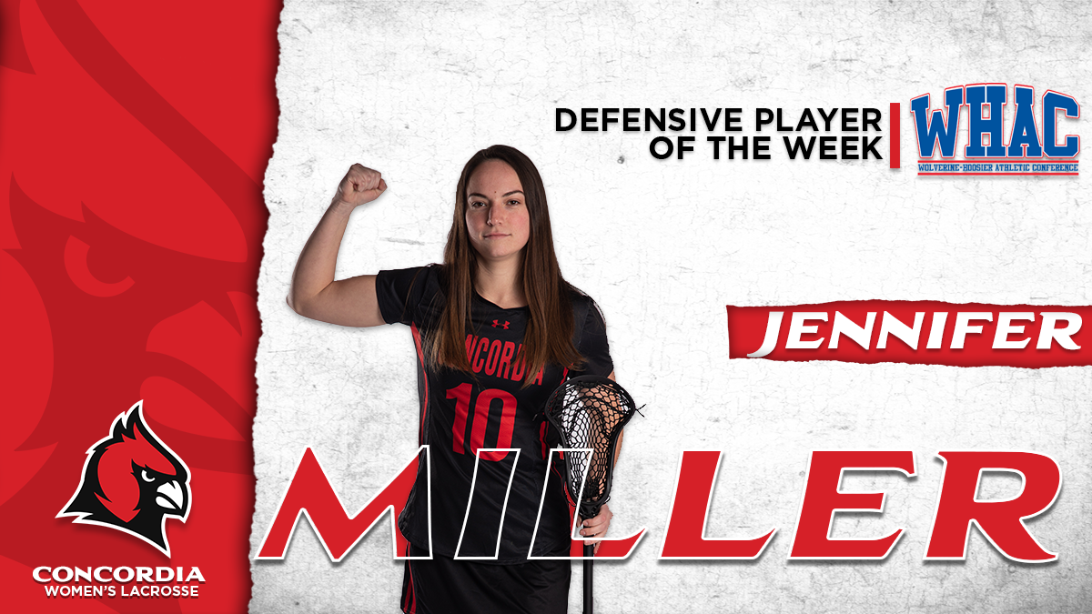 Miller named WHAC Defensive Player of the Week