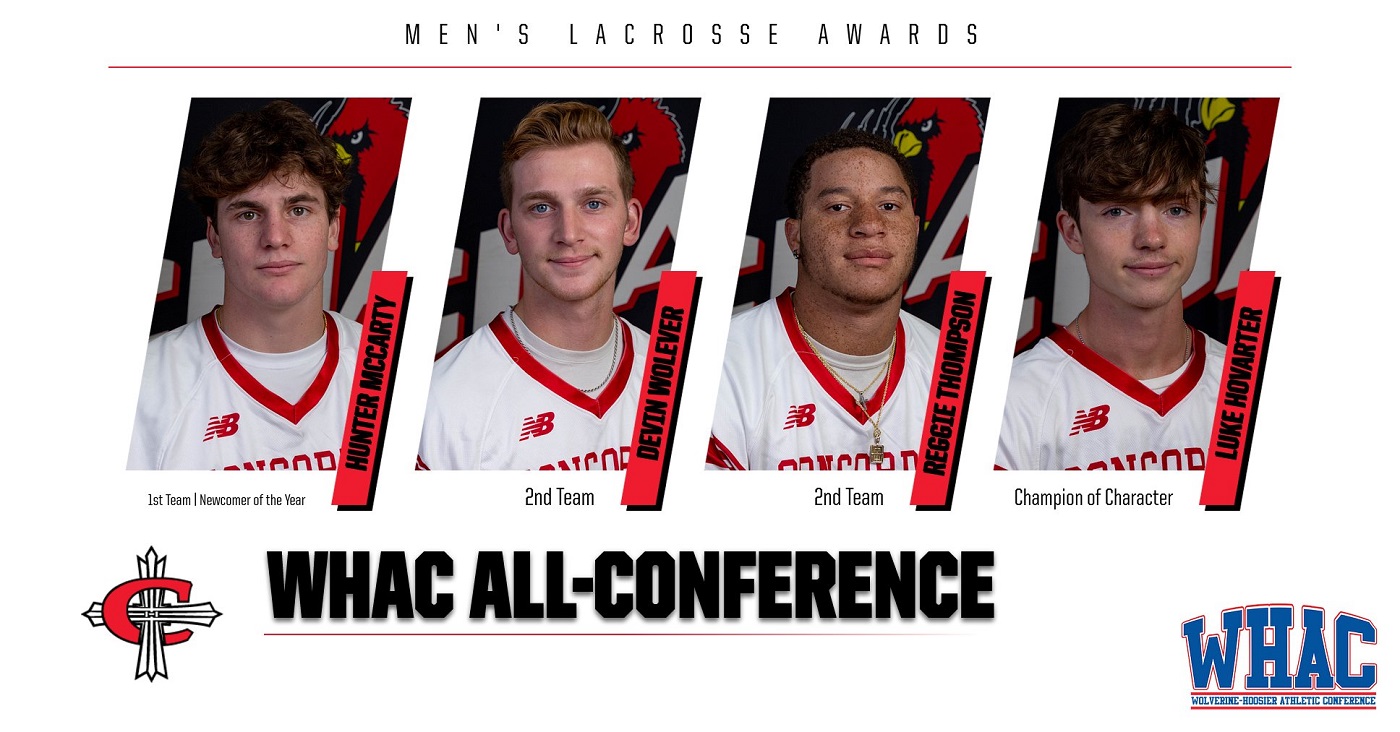 WHAC announces men's lacrosse awards; Hunter McCarty named Newcomer of the Year