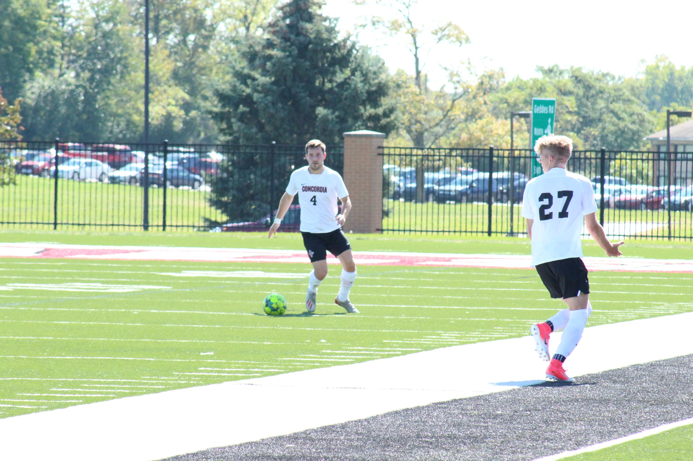 Men's Soccer falls to Cornerstone in WHAC play, 3-0