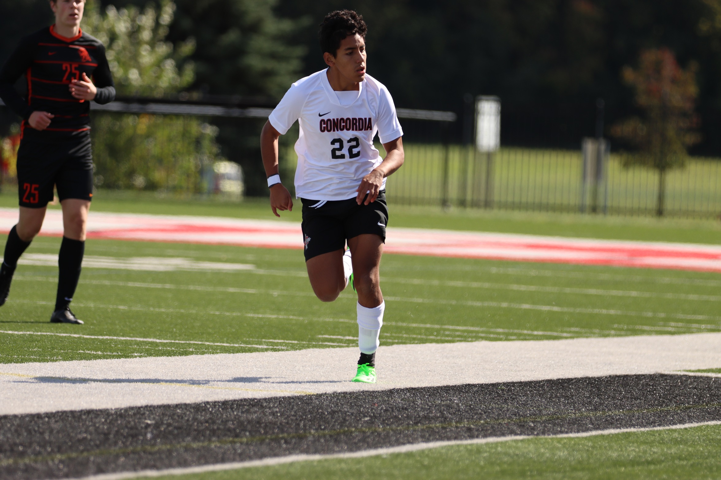 Men's Soccer downed on the road at Calvin