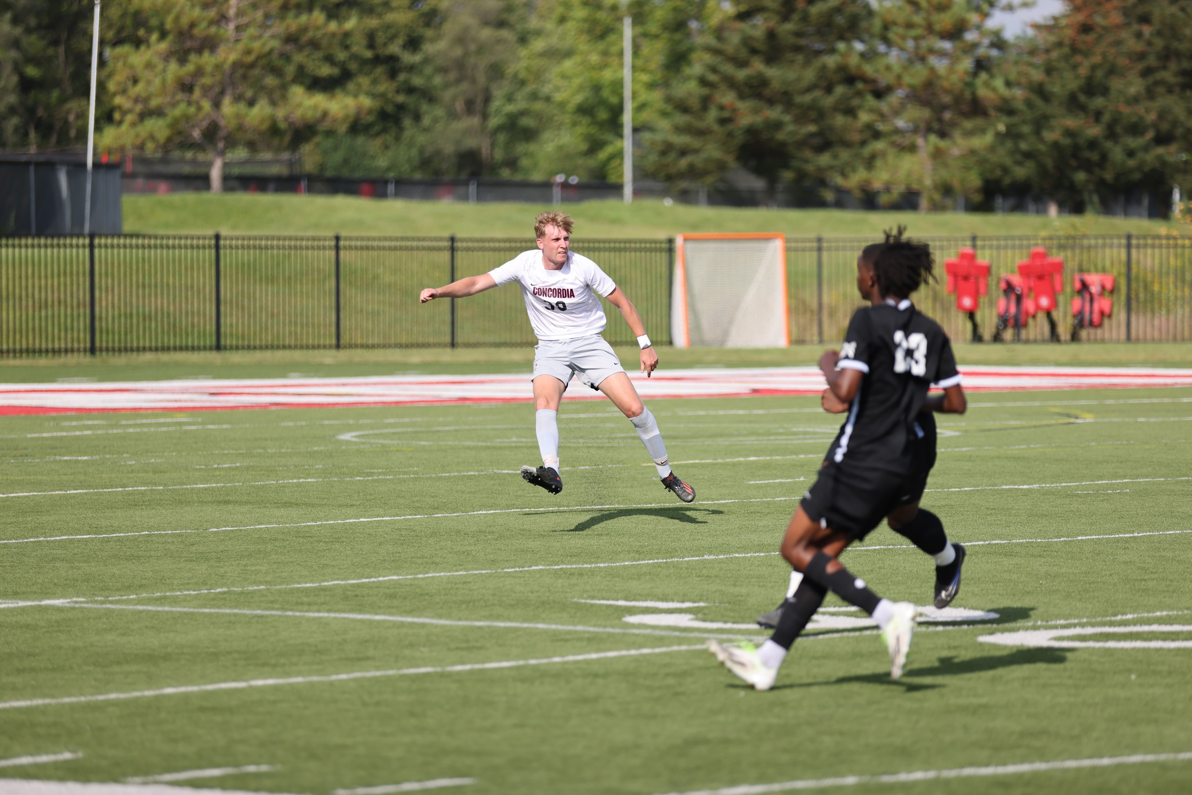 Men's Soccer downed by Madonna at home
