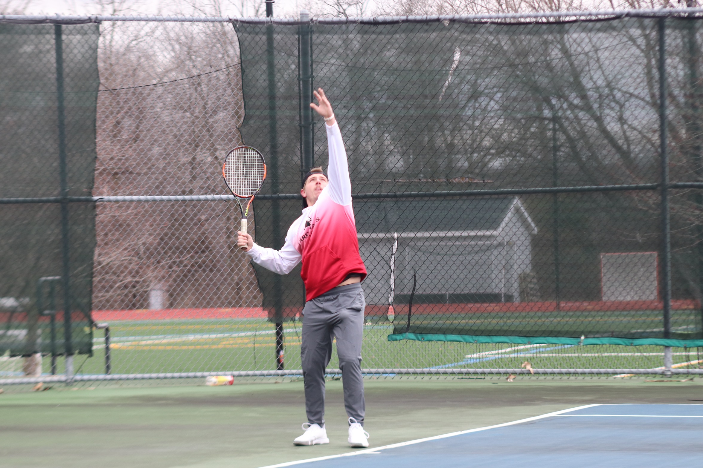 Men's Tennis loses conference matches at Aquinas and Lourdes