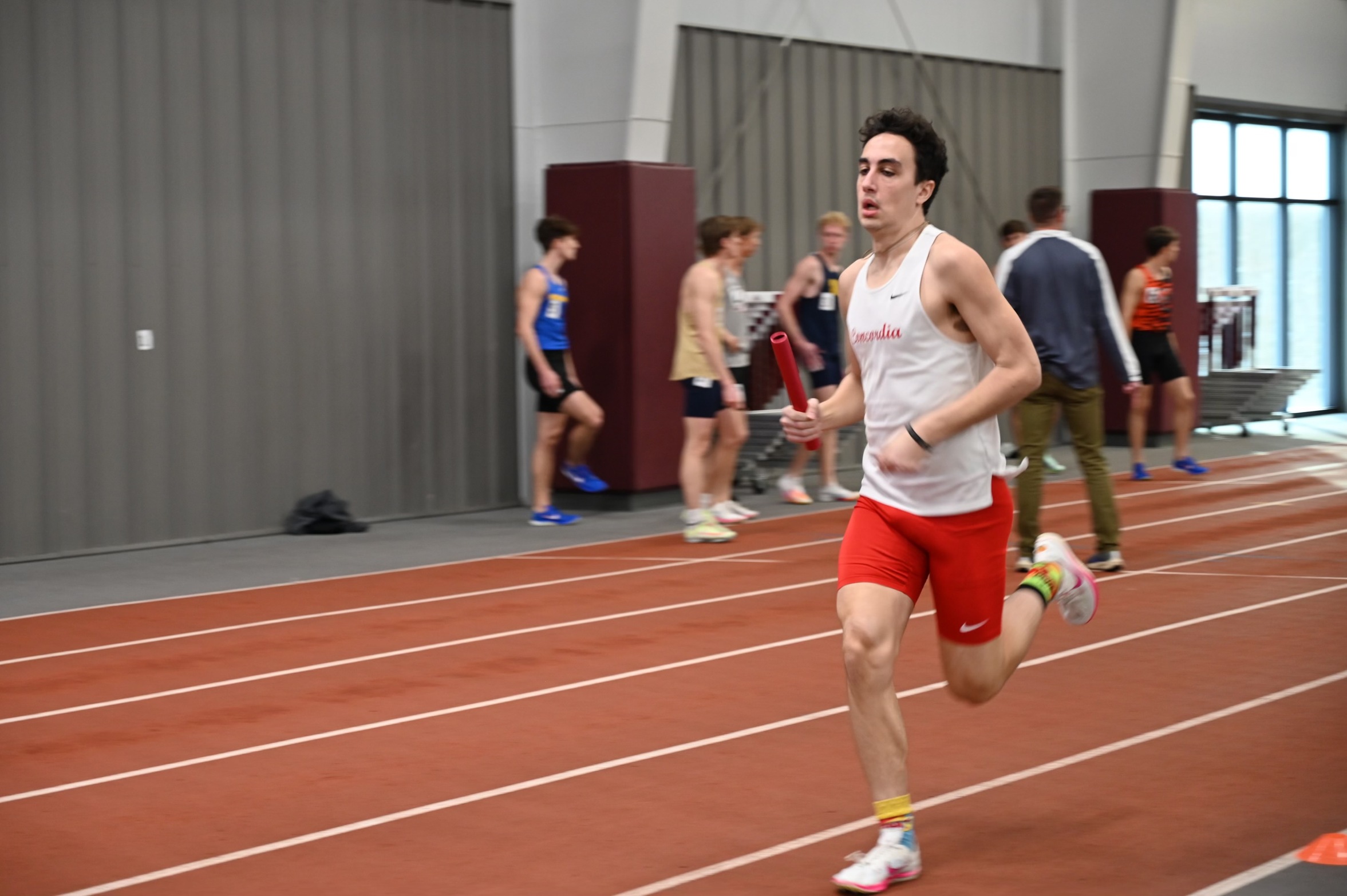 Men's Track &amp; Field in 6th after Day 1 at WHAC Championships