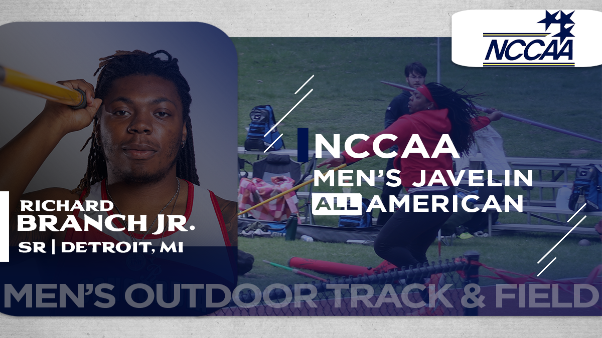 Branch named NCCAA All-American in Javelin Throw
