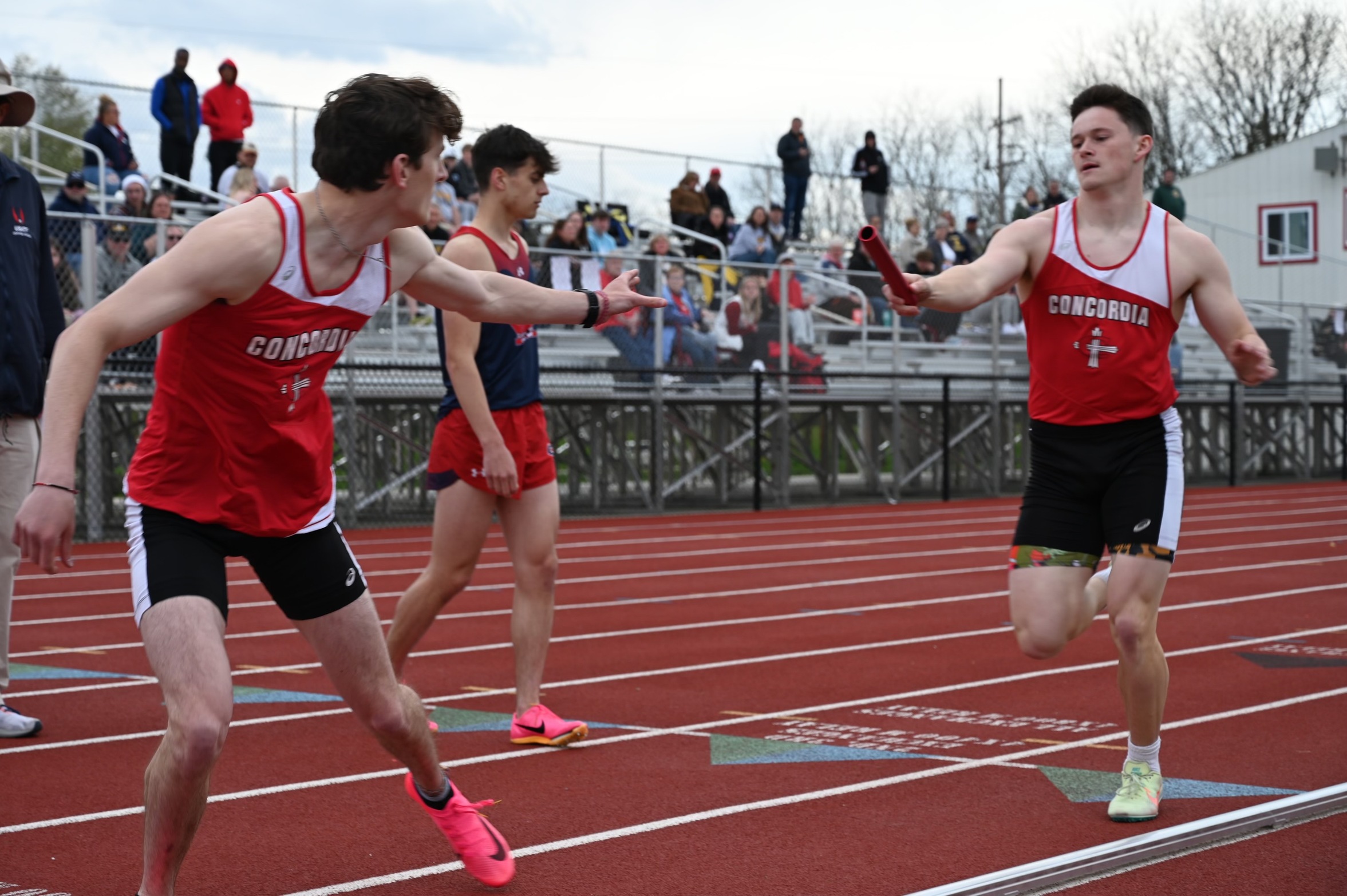 Men's Track and Field Relay Team's lead the way at the CUAA Legacy Meet