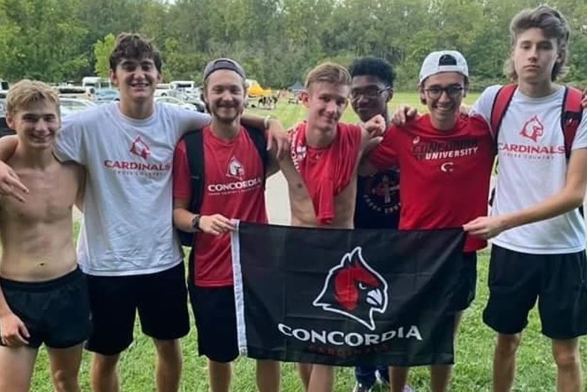 Men open Cross Country season with three personal bests
