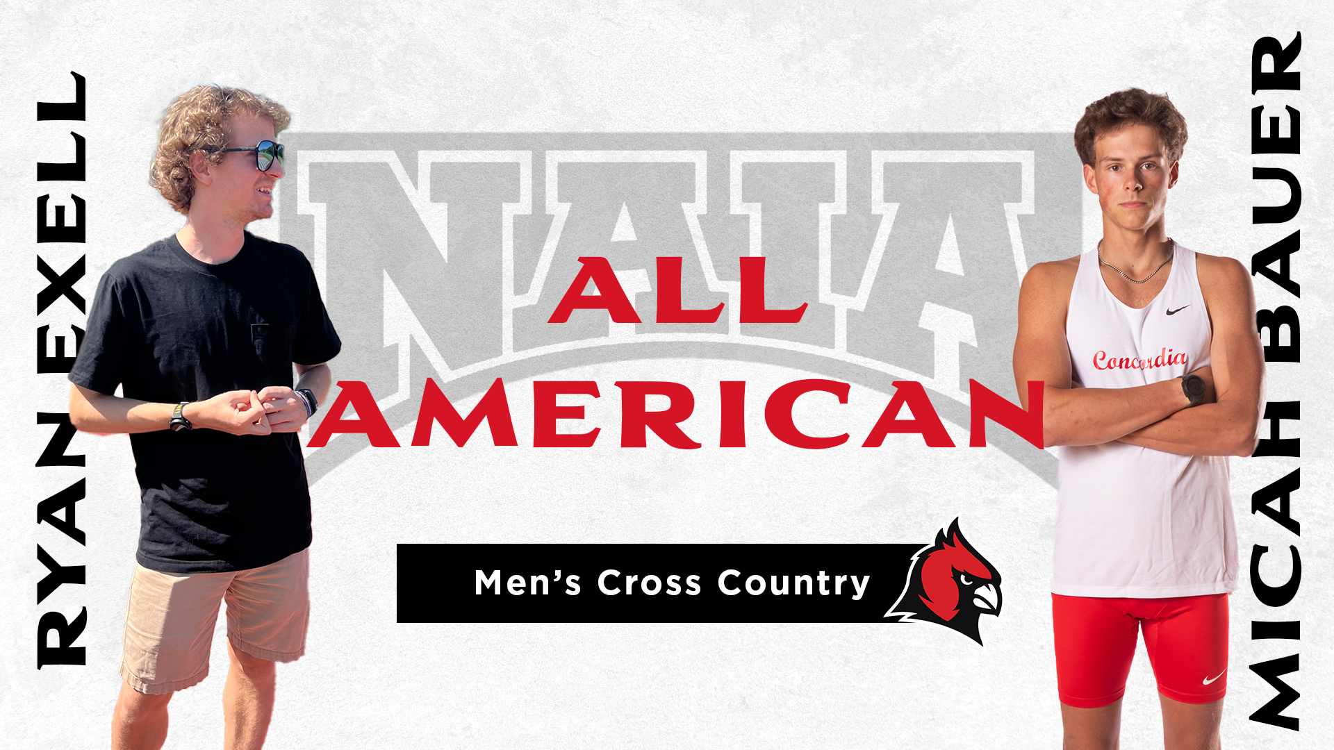 Bauer, Exell Compete at NAIA Marathon Classic; Earn All-American Finish