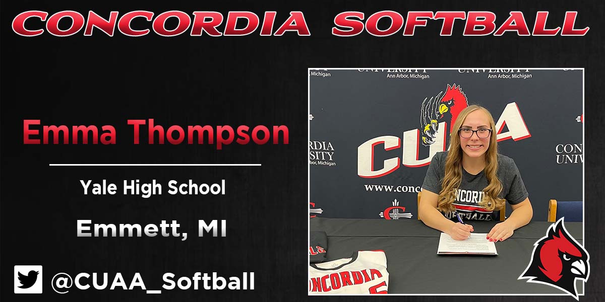 Concordia Softball adds Emma Thompson to recruiting class