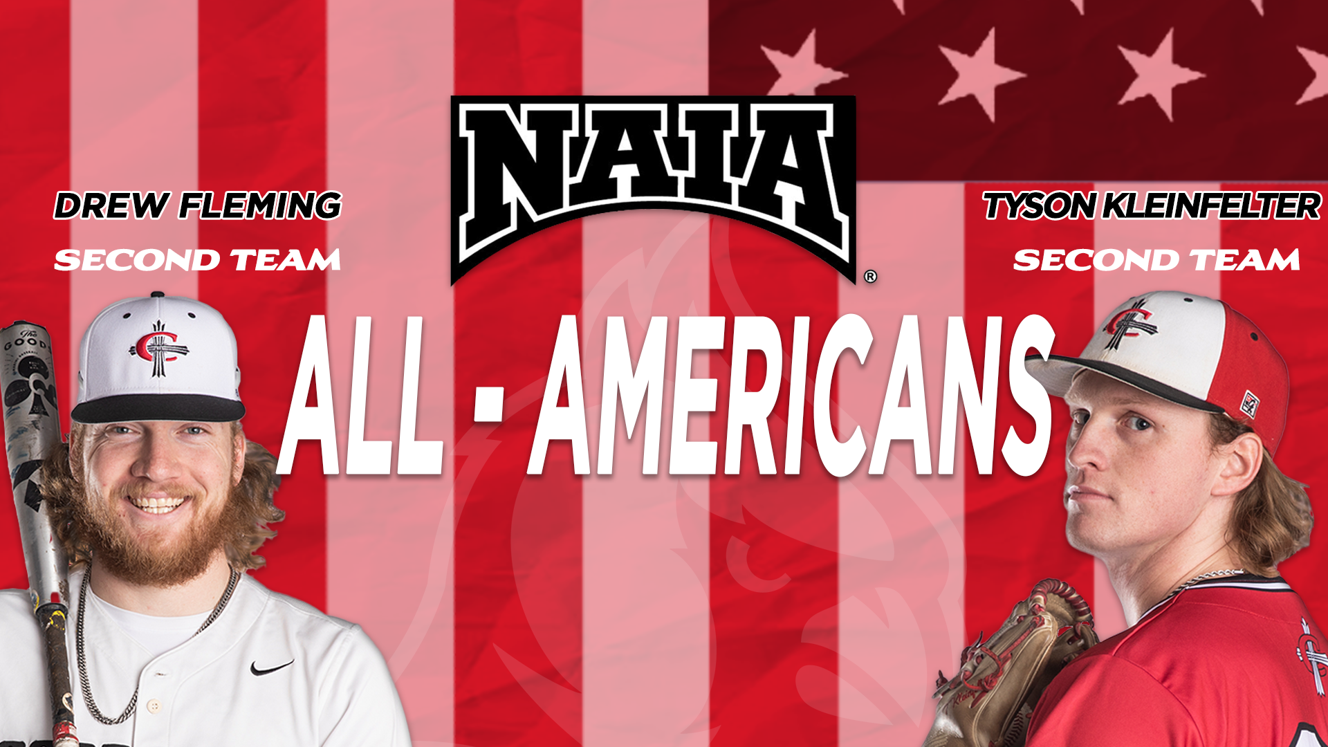 Fleming and Kleinfelter named NAIA All-Americans