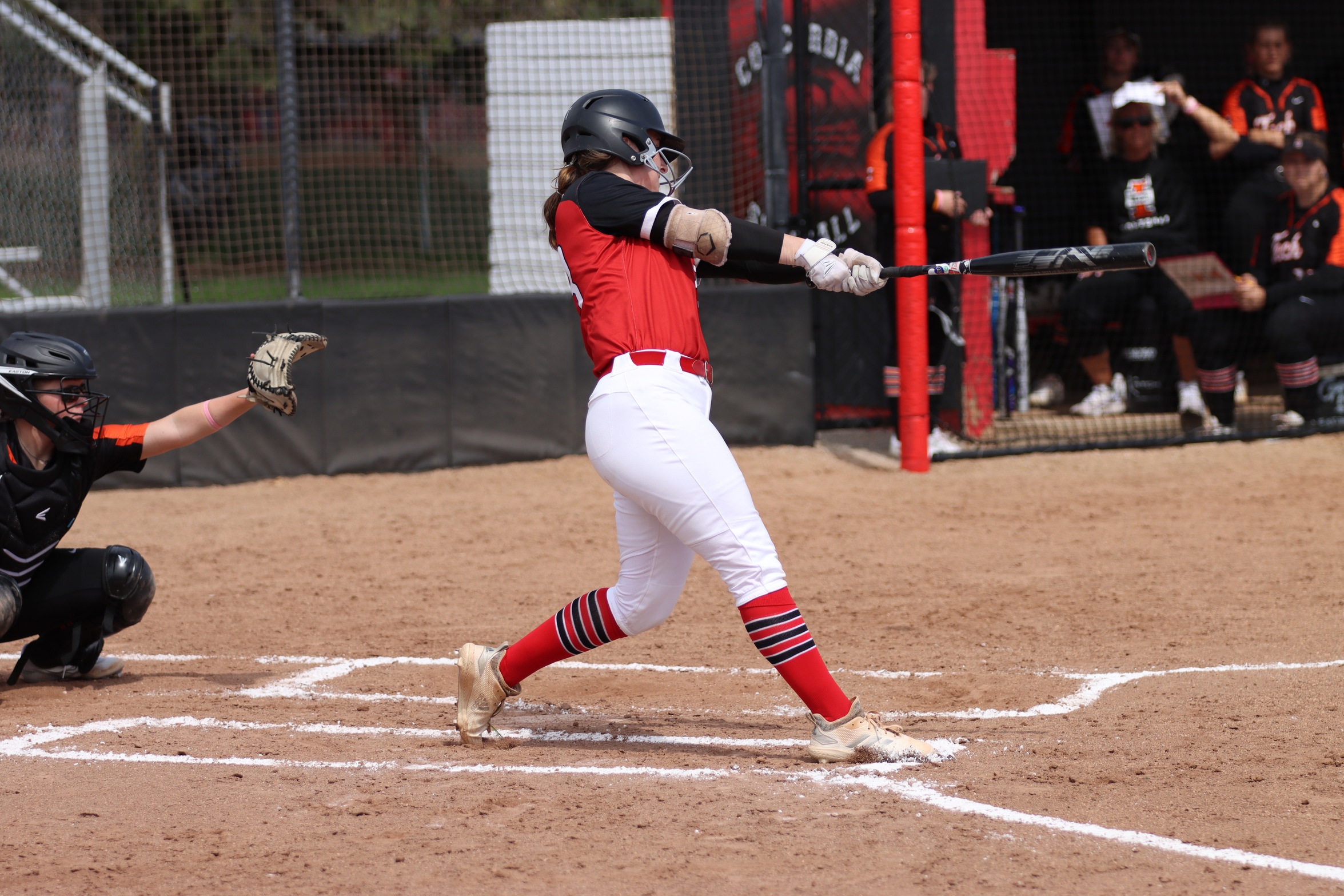 Softball sweeps Cornerstone in home finale