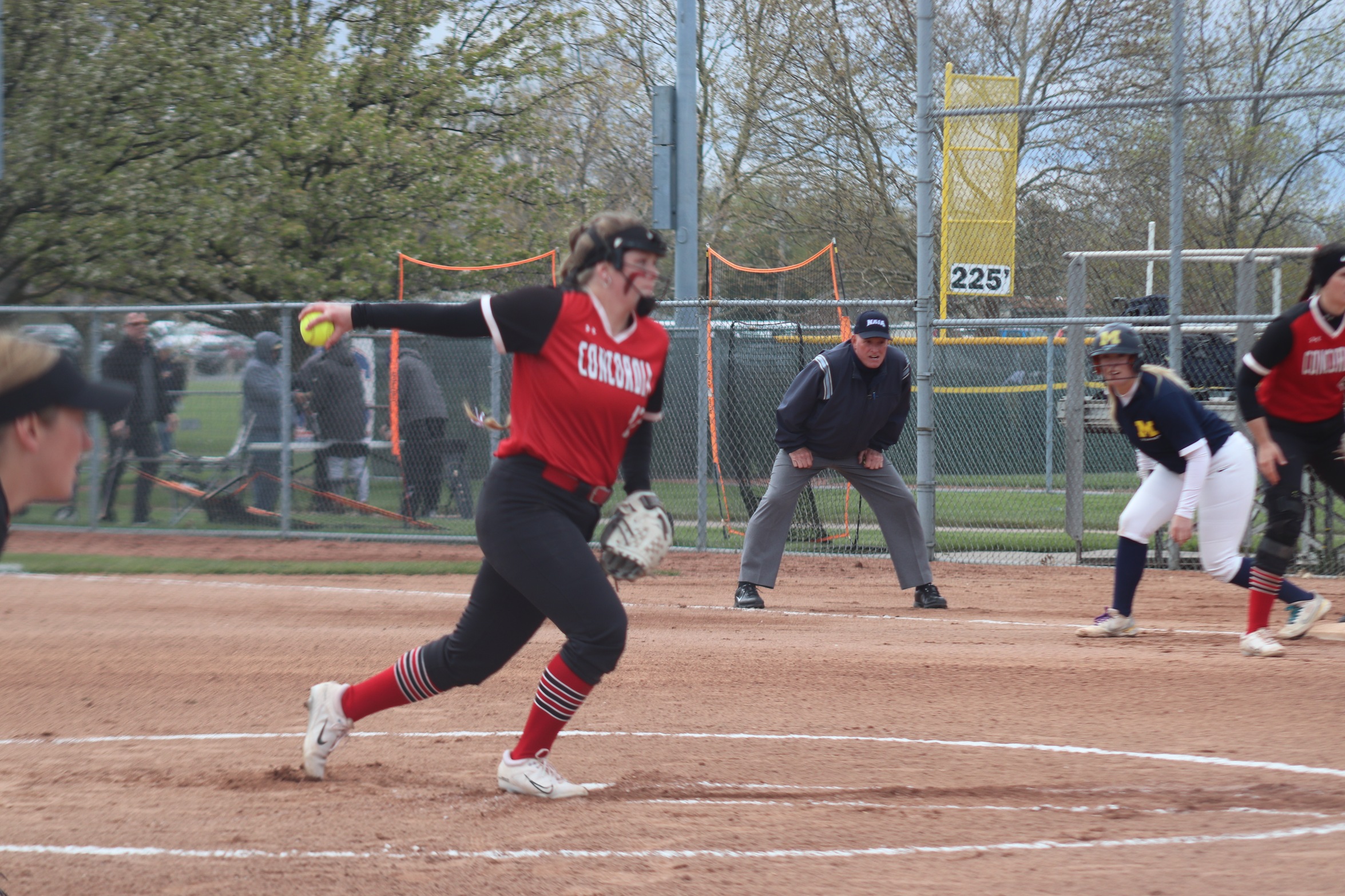 Softball splits on Opening Day of WHAC Tournament