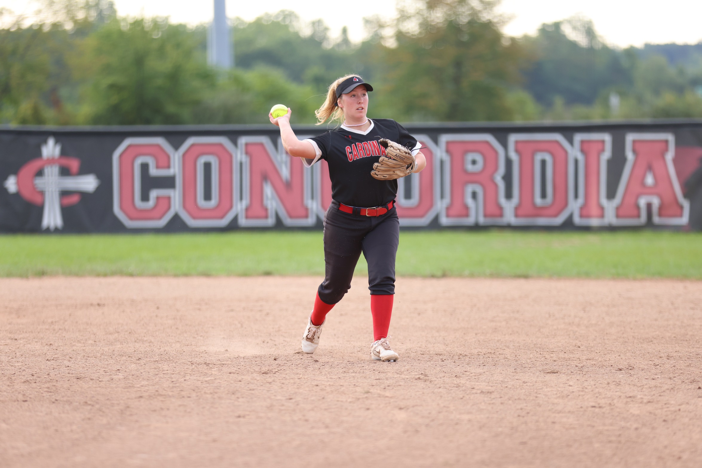 Softball tops Grace Christian for non-conference sweep