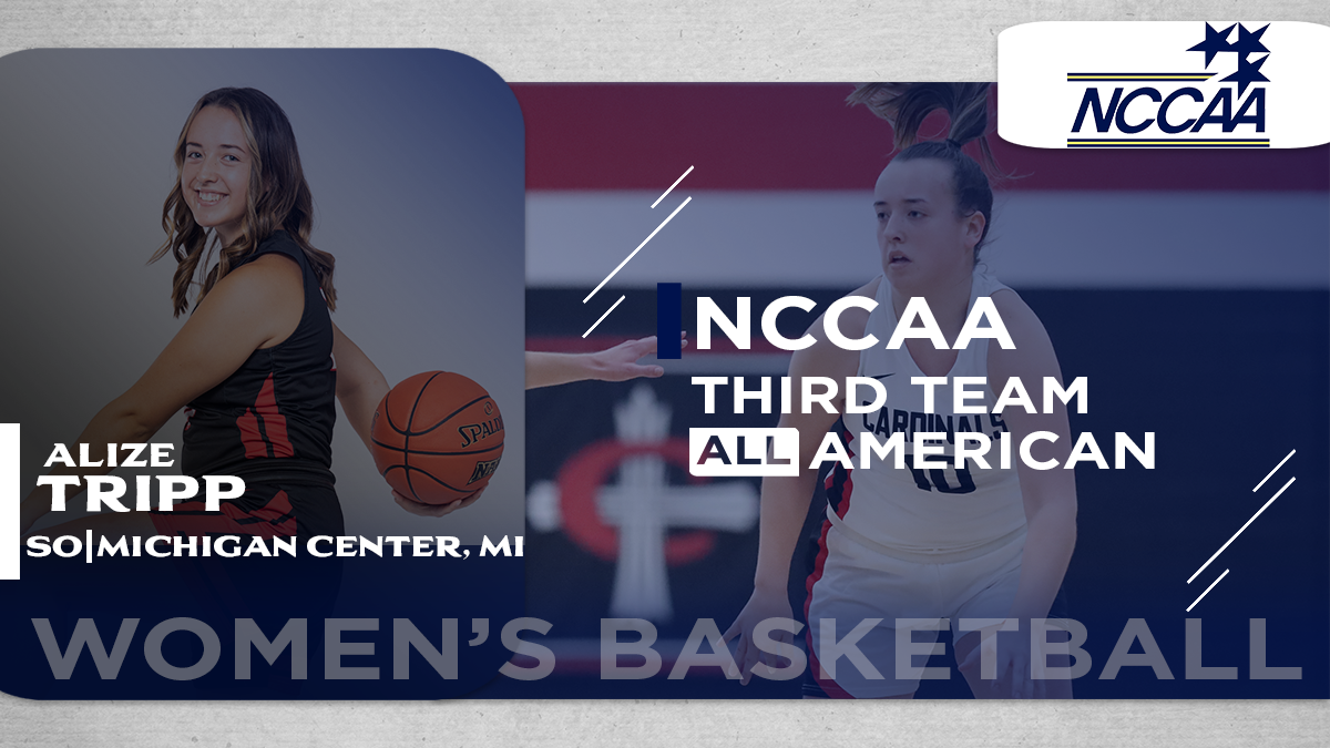 Women's Basketball's Tripp honored on NCCAA Third Team All-America