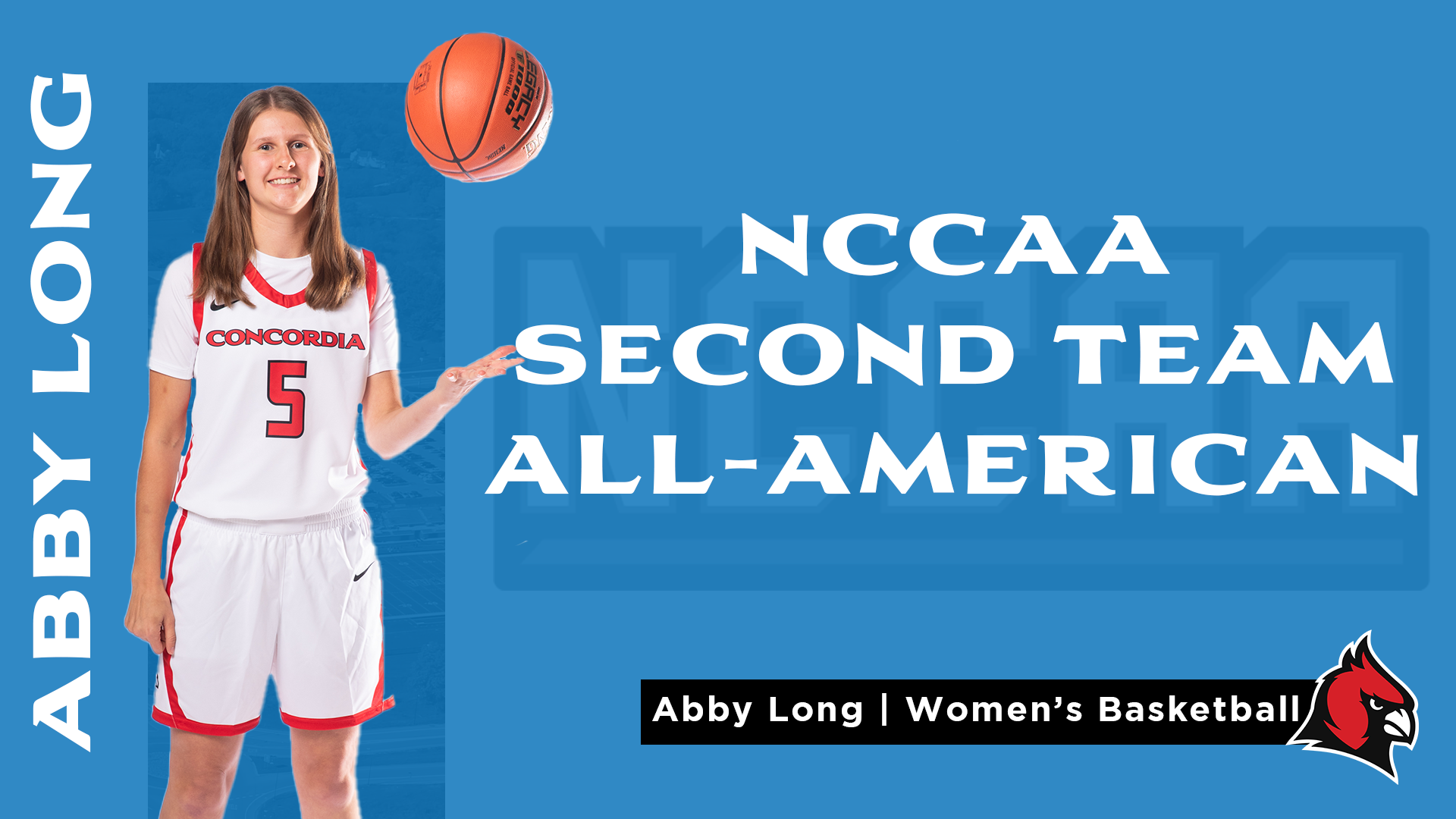 Abby Long named NCCAA Second Team All-American