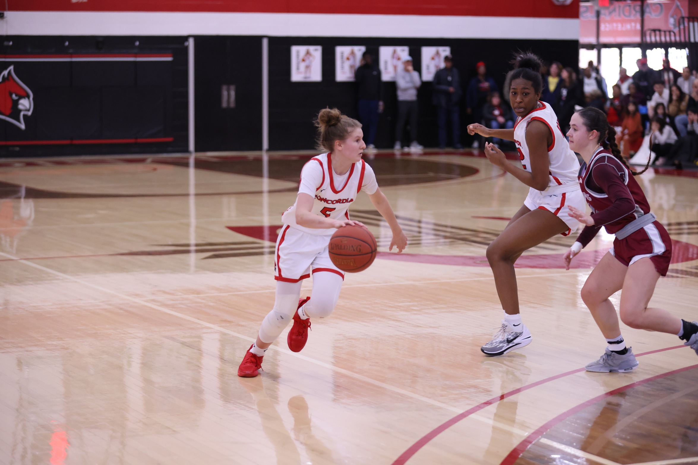 Women's Basketball rounds out regular season with OT win against Aquinas on Senior Day