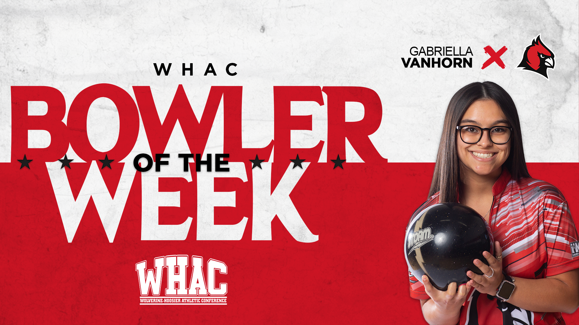 VanHorn earns fourth WHAC Bowler of the Week honors